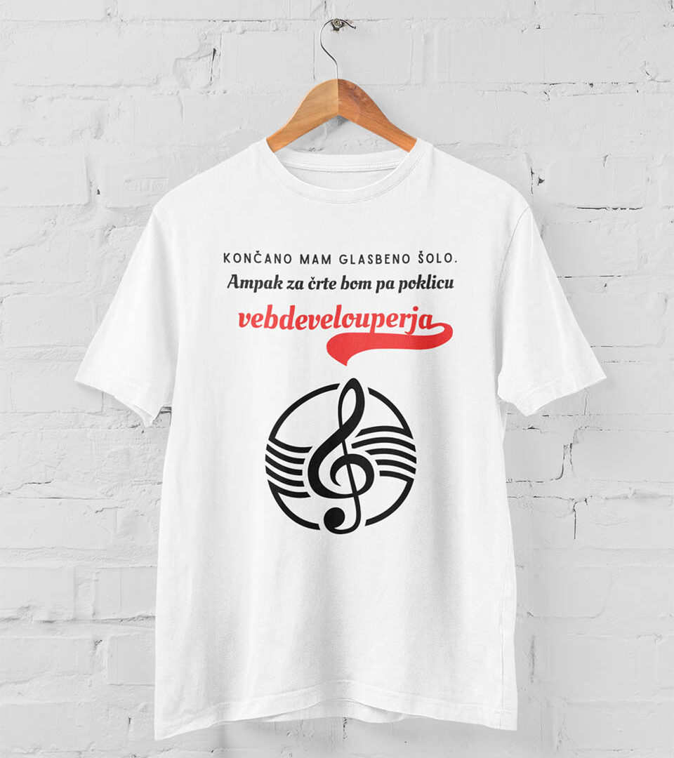 Majica "vebdevelouper"